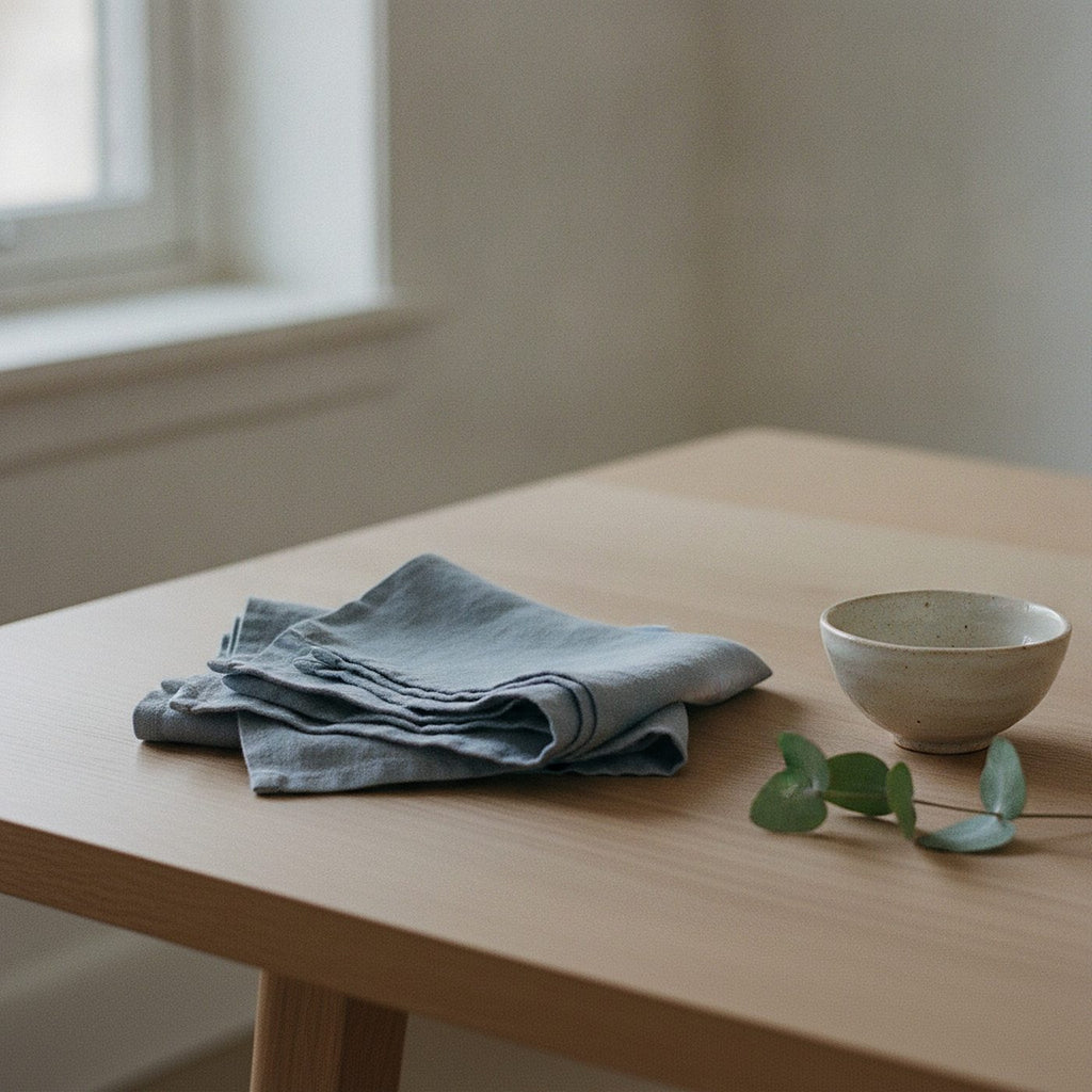 Wild Meadow Cloth Napkin — styled 2