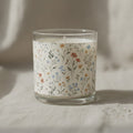 Wild Meadow Scented Candle, Wildflower 11oz Glass Candle — styled 1