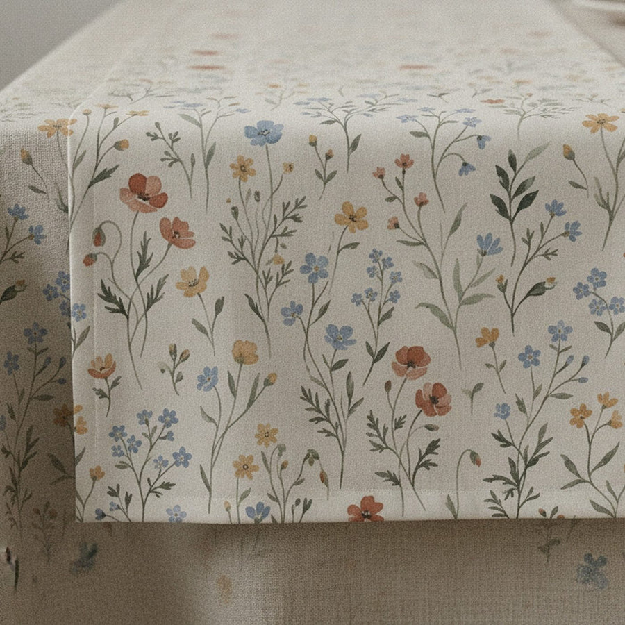 Wild Meadow Table Runner — styled 1