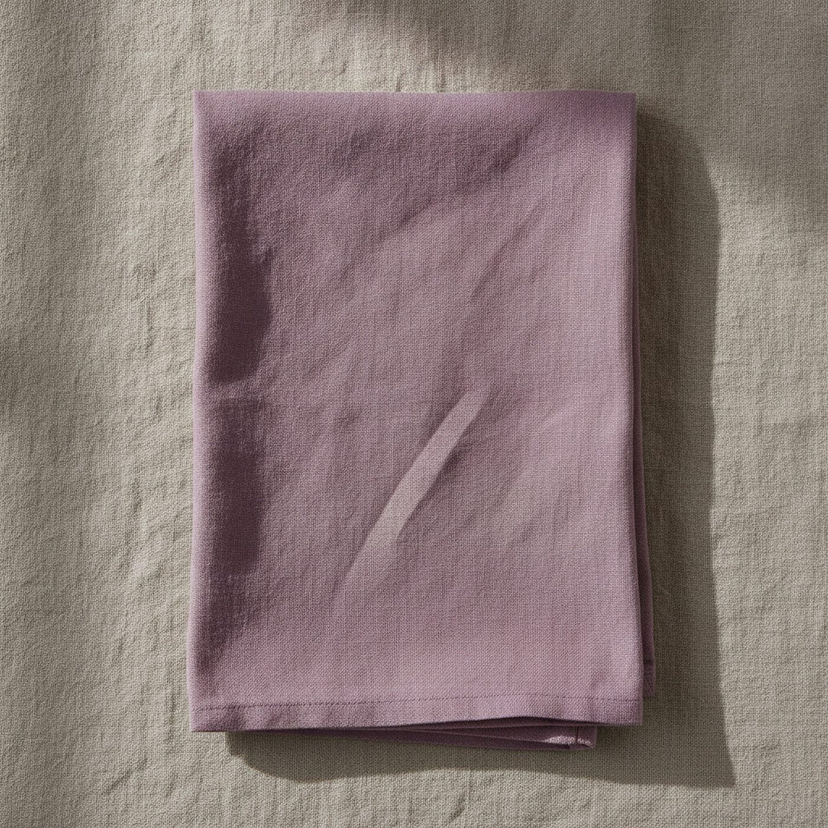 Wisteria Cloth Napkin — styled, 1
