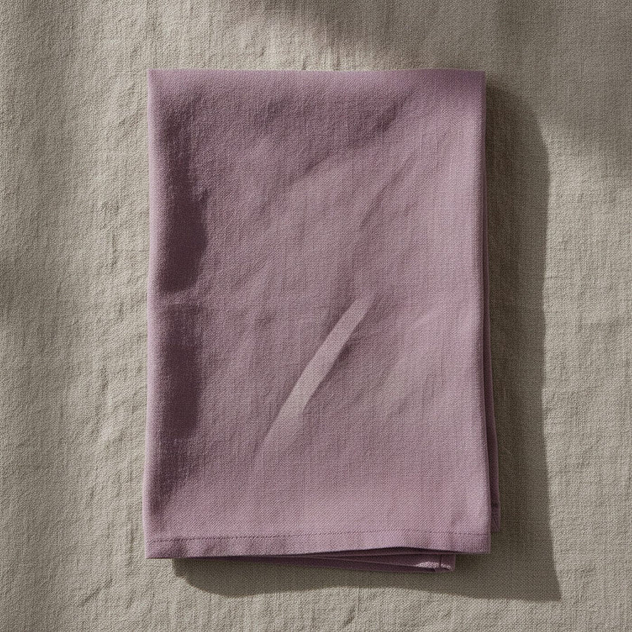 Wisteria Cloth Napkin — styled, 1