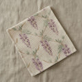 Wisteria Tea Towel — styled, 1