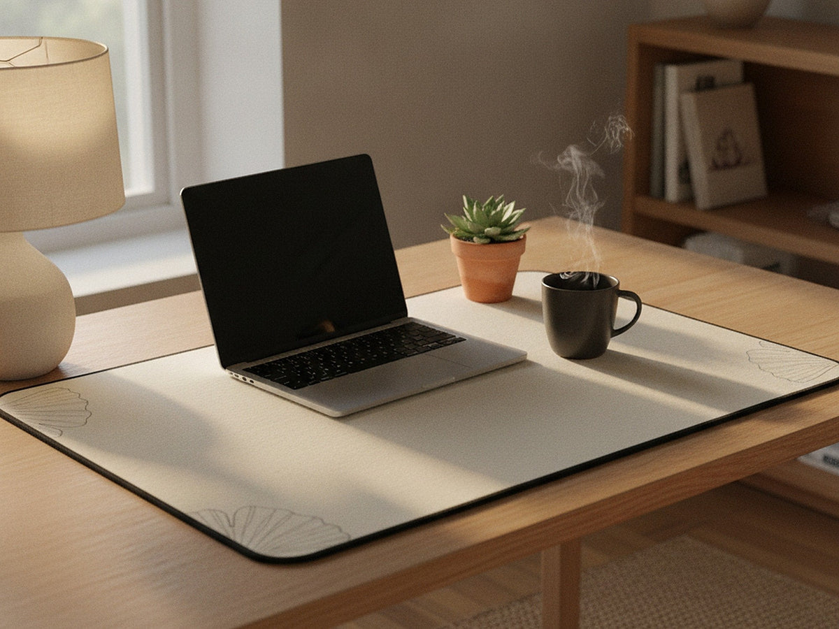 ginkgo desk mat