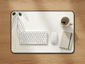 olive desk mat