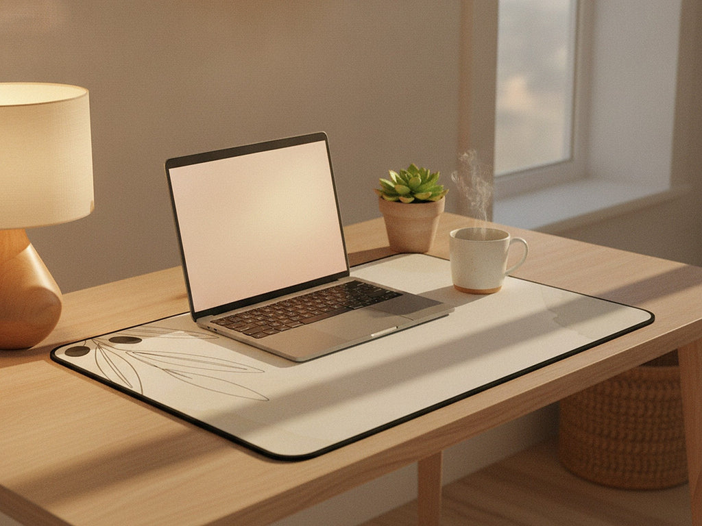 olive desk mat