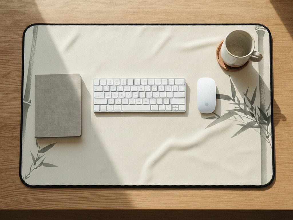 sumi bamboo desk mat