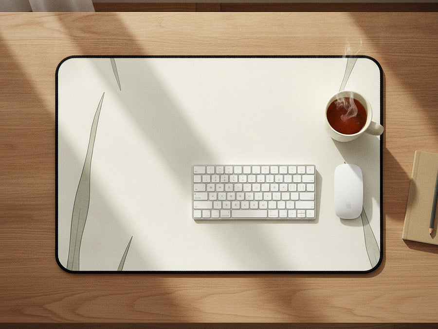 wild grass desk mat