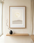 Moonrise — Minimalist Landscapes Japandi art print